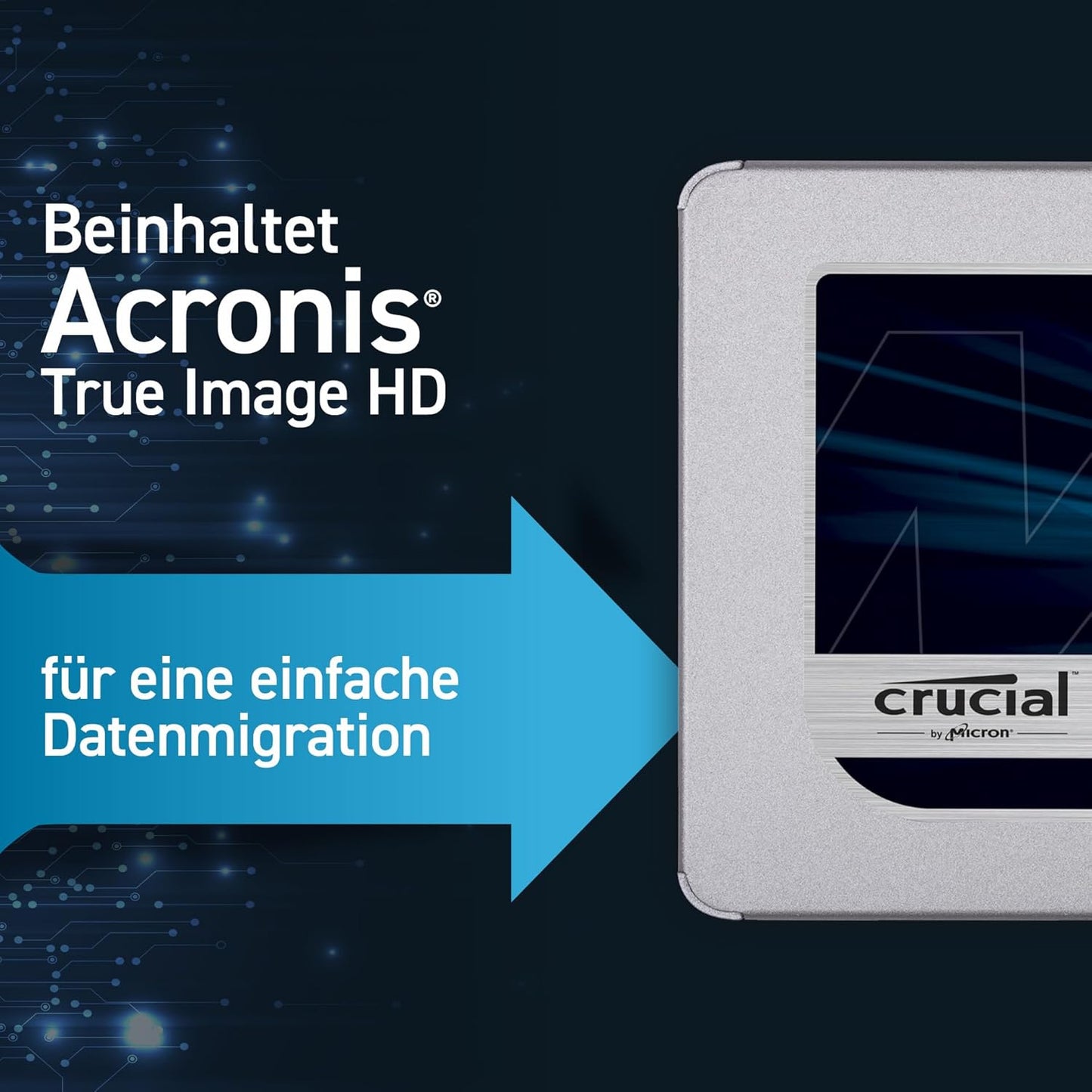 Crucial MX200 SSD 500GB 2.5" SATA III SSD – CT500MX200SSD1 – Solid State Drive