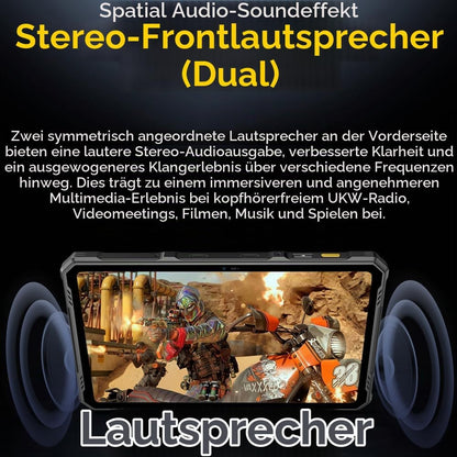 Ulefone Armor Pad 3 Pro Outdoor Tablet 10,36 Zoll 8GB RAM / 256GB Speicher – 4G LTE Dual SIM – Schwarz