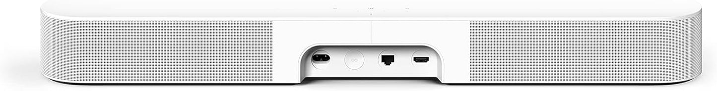 Sonos Beam Gen2 Die smarte Soundbar mit Dolby Atmos für TV, Musik und mehr Weiß