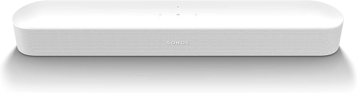Sonos Beam Gen2 Die smarte Soundbar mit Dolby Atmos für TV, Musik und mehr Weiß
