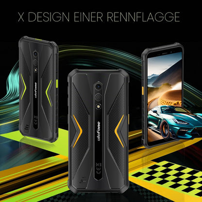 Ulefone Armor X12 Pro Outdoor Smartphone 64GB 2x 4GB RAM – Dual SIM – Robustes Android Handy – Schwarz