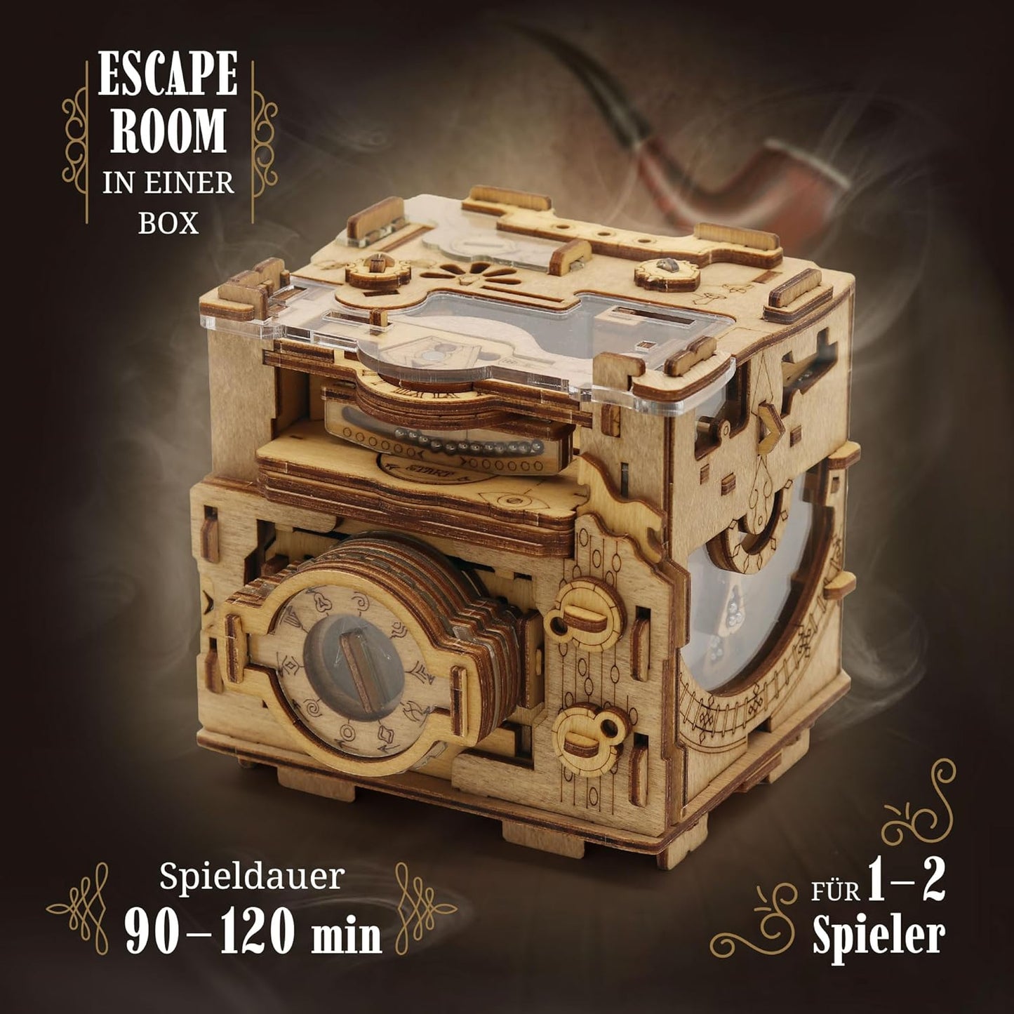 iDventure Cluebox PRO Sherlocks Photocamera Puzzlebox Escape Room Spiel Rätsel