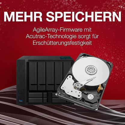 Seagate IronWolf Pro NAS 18TB Interne Festplatte ST18000NT001 3,5 Zoll HDD SATA3