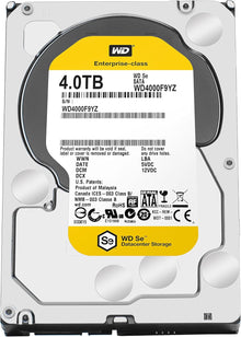 Western Digital WD SE 4TB Interne Festplatte WD4000F9YZ 3,5 Zoll HDD SATA 64MB