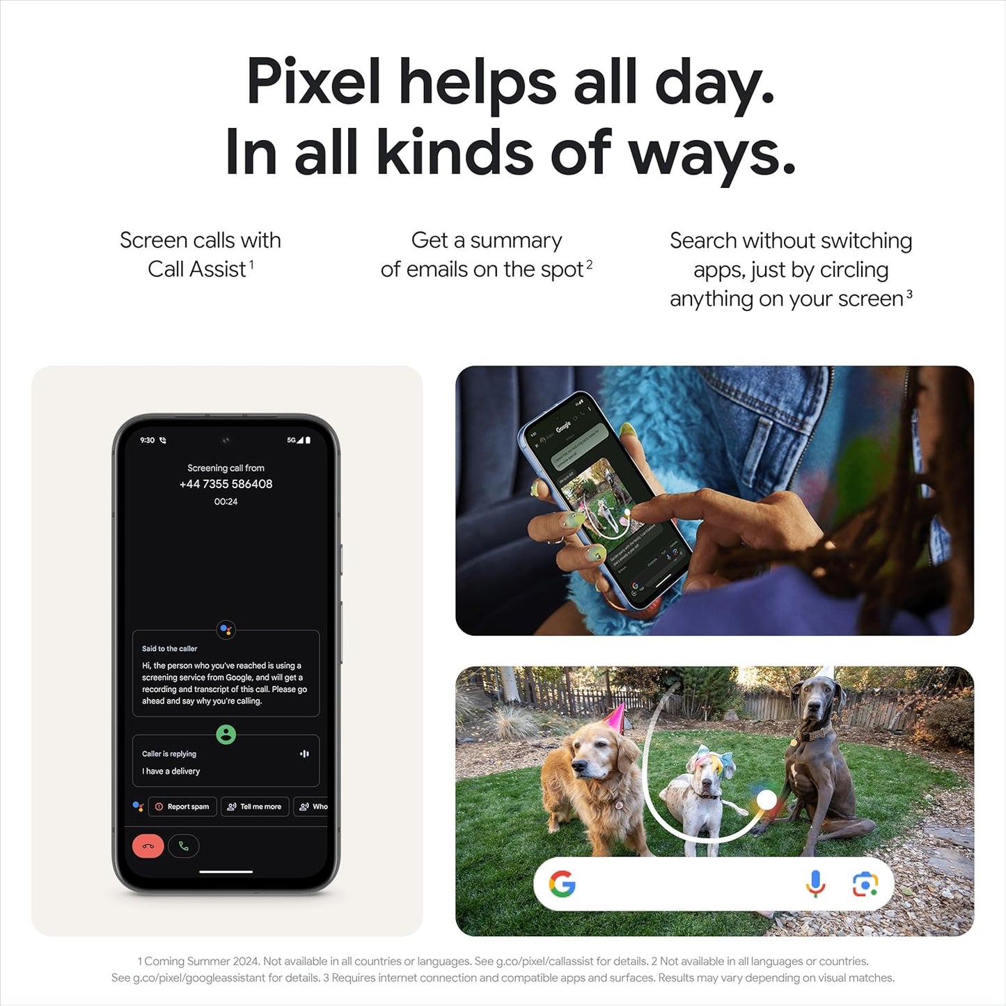 Google Pixel 8a Android Smartphone 128GB Bay 6,1" OLED Display 5G Dual-SIM NFC