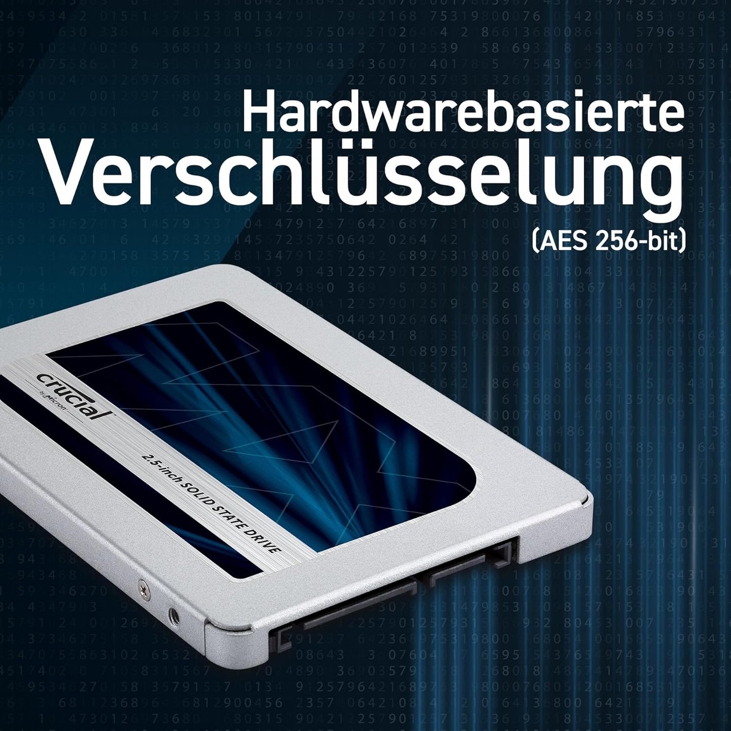 Crucial MX200 SSD 500GB 2.5" SATA III SSD – CT500MX200SSD1 – Solid State Drive