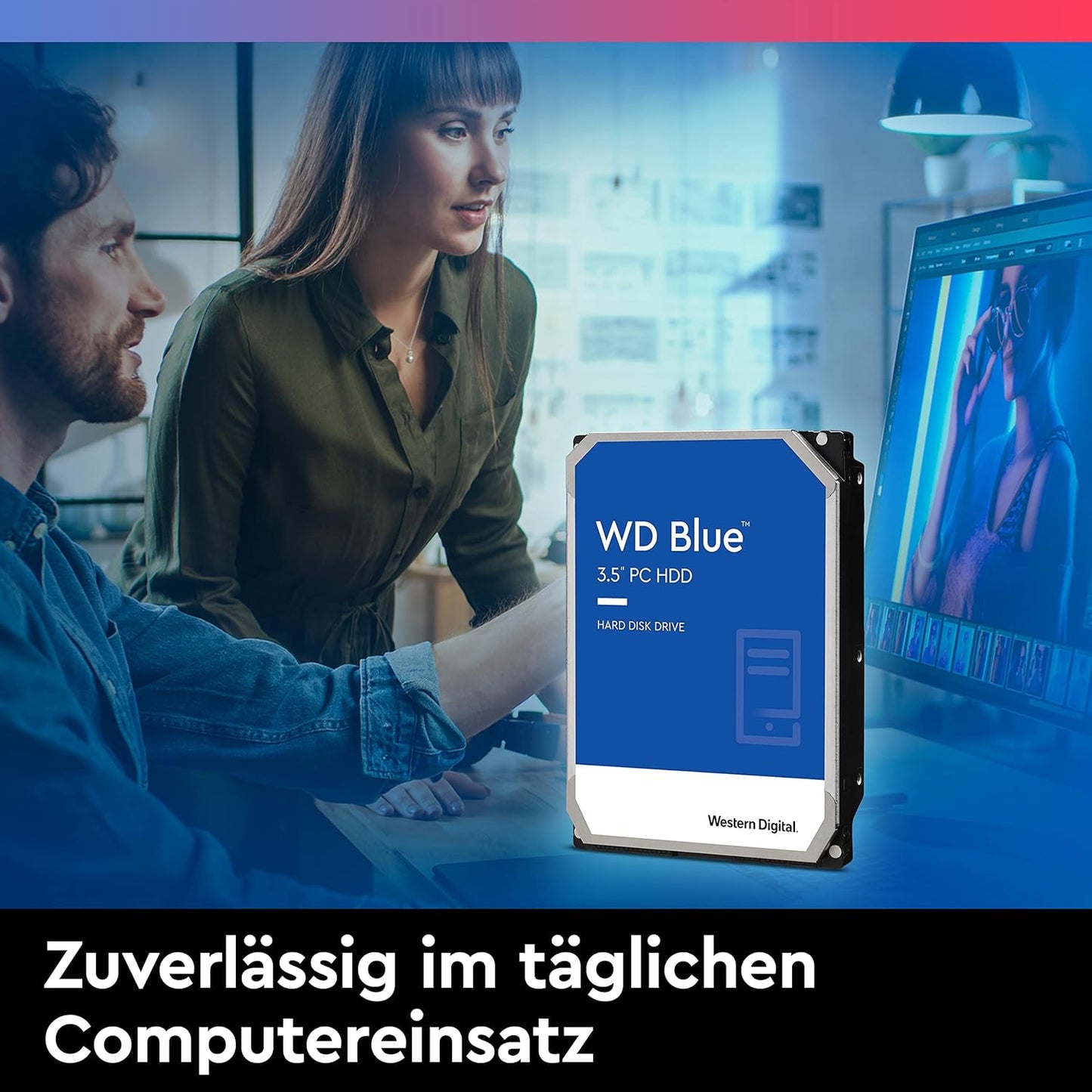 Western Digital WD Blue 640GB Interne Festplatte WD6400AAKS 3,5 Zoll HDD SATA2