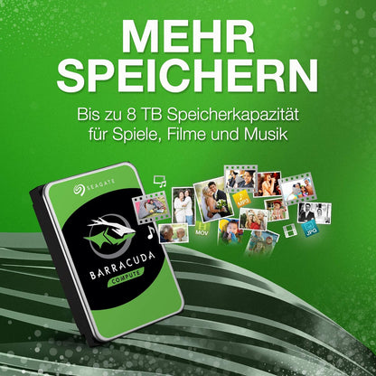 Seagate Barracuda 500GB Interne Festplatte ST3500418AS 3,5 Zoll HDD SATA2