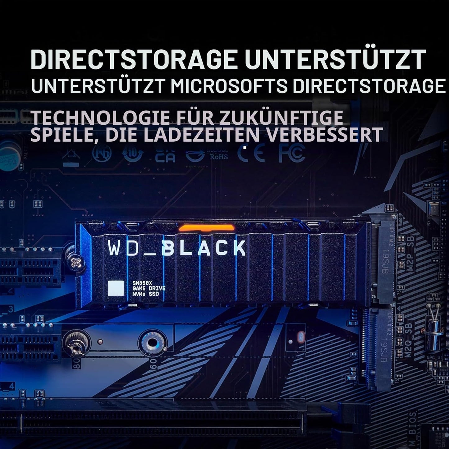WD_BLACK SN850X 4TB Interne SSD WDS400T2XHE NVMe M.2 2280 - PCIe 4.0 x4 (NVMe)