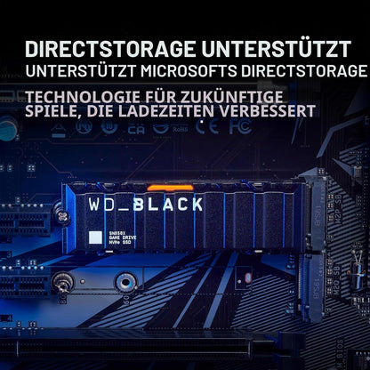 WD_BLACK SN850X 4TB Interne SSD WDS400T2XHE NVMe M.2 2280 - PCIe 4.0 x4 (NVMe)