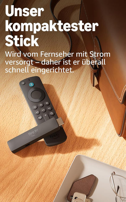 Amazon Fire TV Stick HD (2024) – Streaming mit Alexa in Full HD