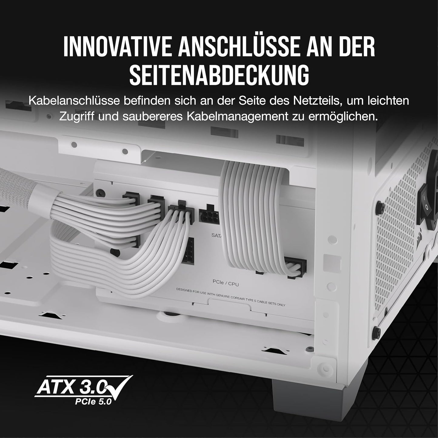 Corsair RMx Series RM750x Shift Vollmodulares ATX-Netzteil 750 Watt 80 PLUS Gold