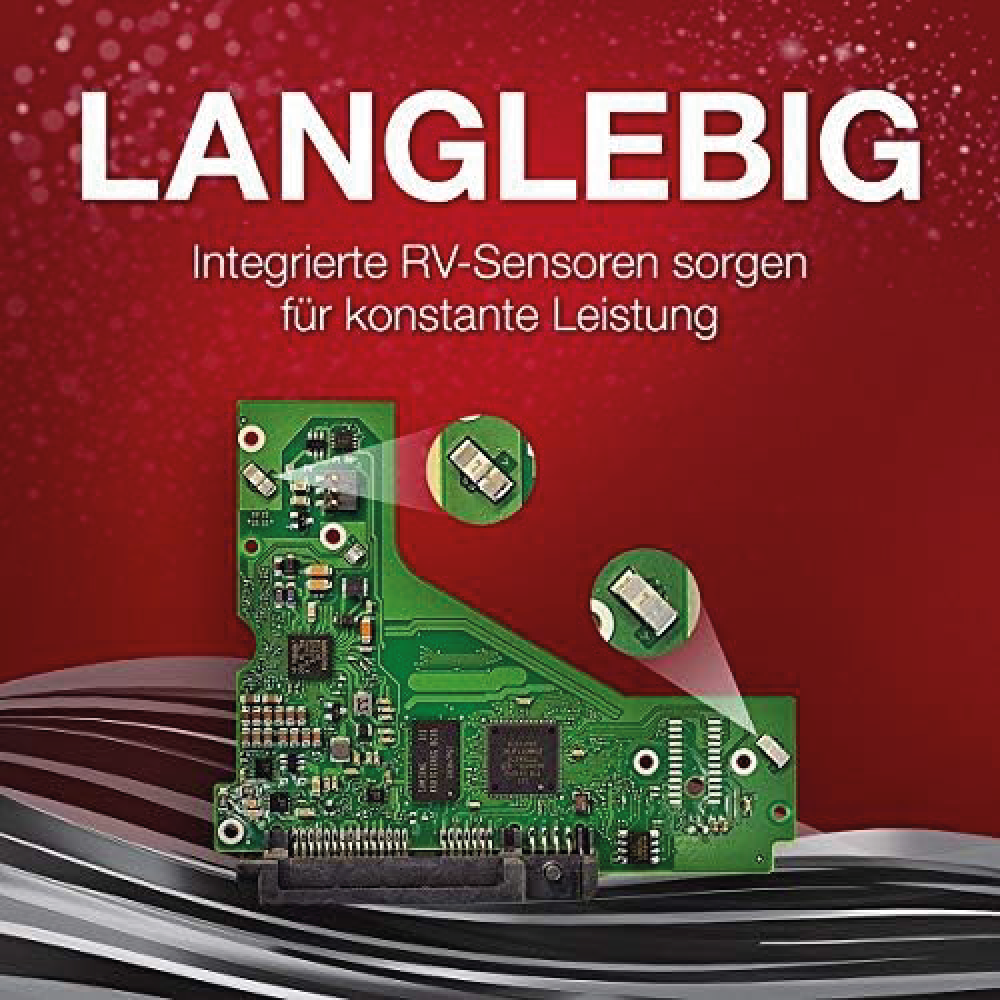 Seagate IronWolf PRO 4TB interne Festplatte ST4000NE001 3,5 Zoll HDD SATA3