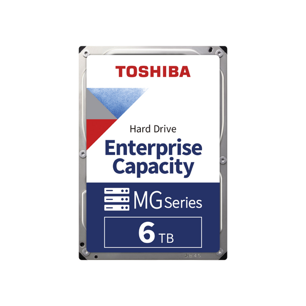 Toshiba 6TB Interne Festplatte MG04ACA600EY 3,5 Zoll HDD SATA 6Gb/s 7200rpm