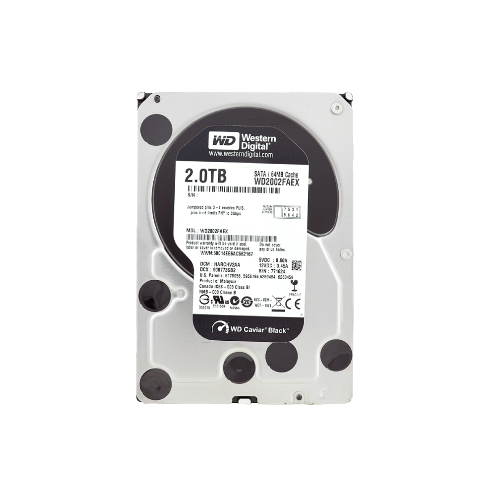Western Digital WD2002FAEX Caviar Black 2000GB