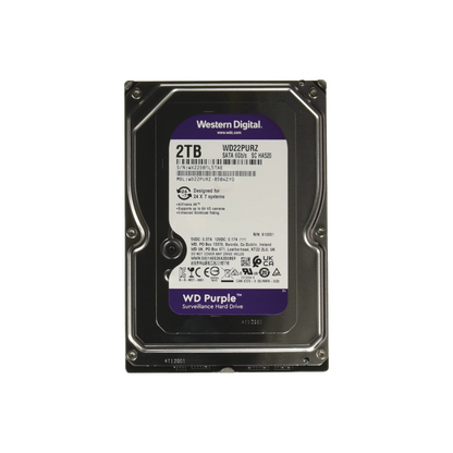 Western Digital WD Purple 2TB Interne Festplatte WD22PURZ 3,5 Zoll HDD SATA3