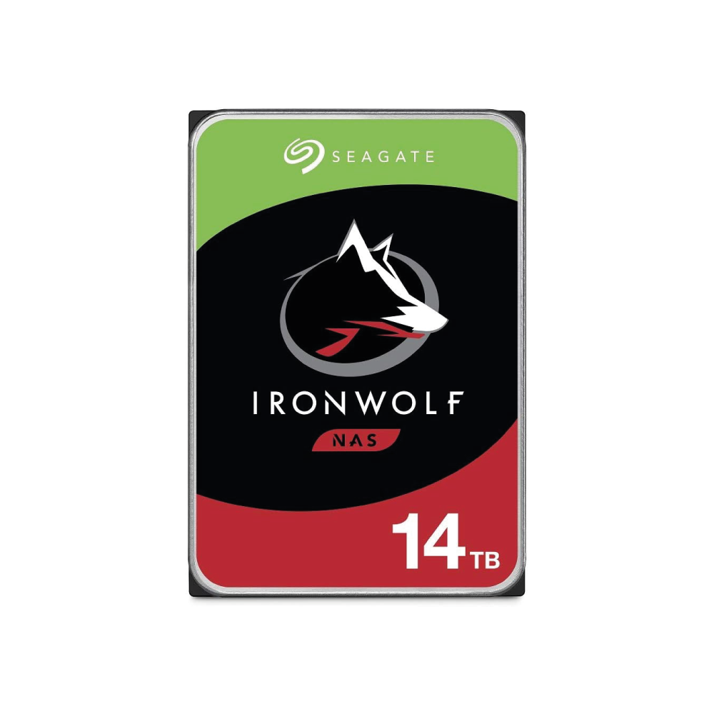 Seagate IronWolf 14TB Interne NAS Festplatte ST14000VN0008 3,5 Zoll HDD SATA3
