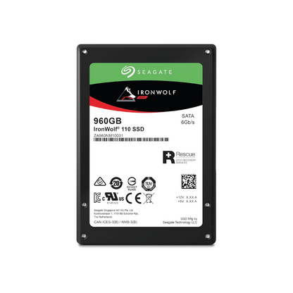 Seagate IronWolf 110 960 GB Interne SSD ZA960NM10001 2,5 Zoll SATA 6Gb/s 560Mb/s