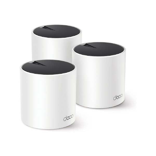 TP-LINK Deco X55 Router 3er Pack Home Mesh WiFi System AX3000 WLAN 6 - weiss