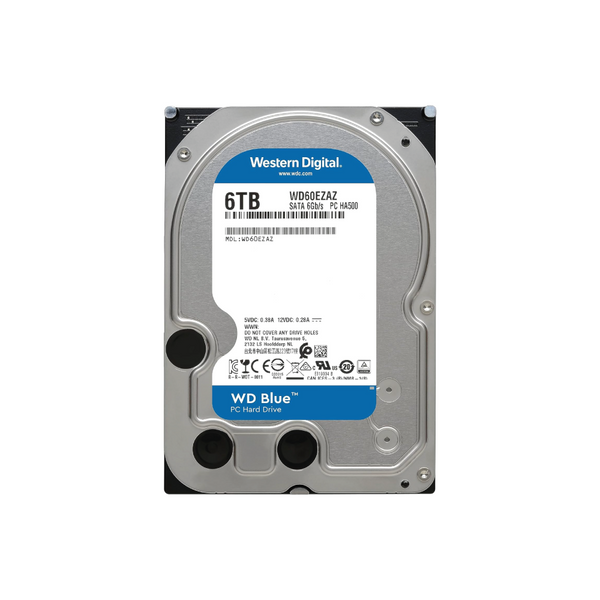 Western Digital Blue 6TB Interne Festplatte WD60EZAZ 3,5 Zoll HDD SATA3 5400RPM