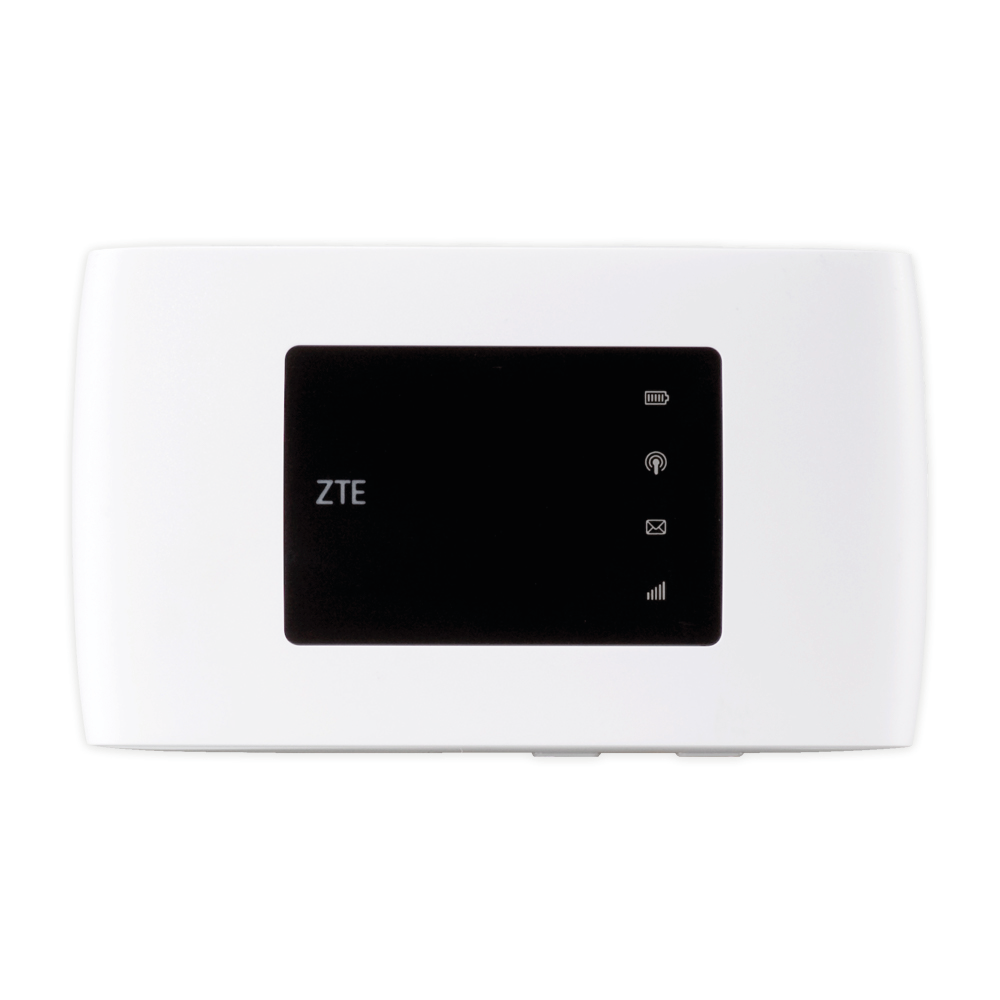 ZTE MF920U Mobiler Router Cat4/4G LTE Hotspot 150Mbit/s 2000mAh Akku - weiß