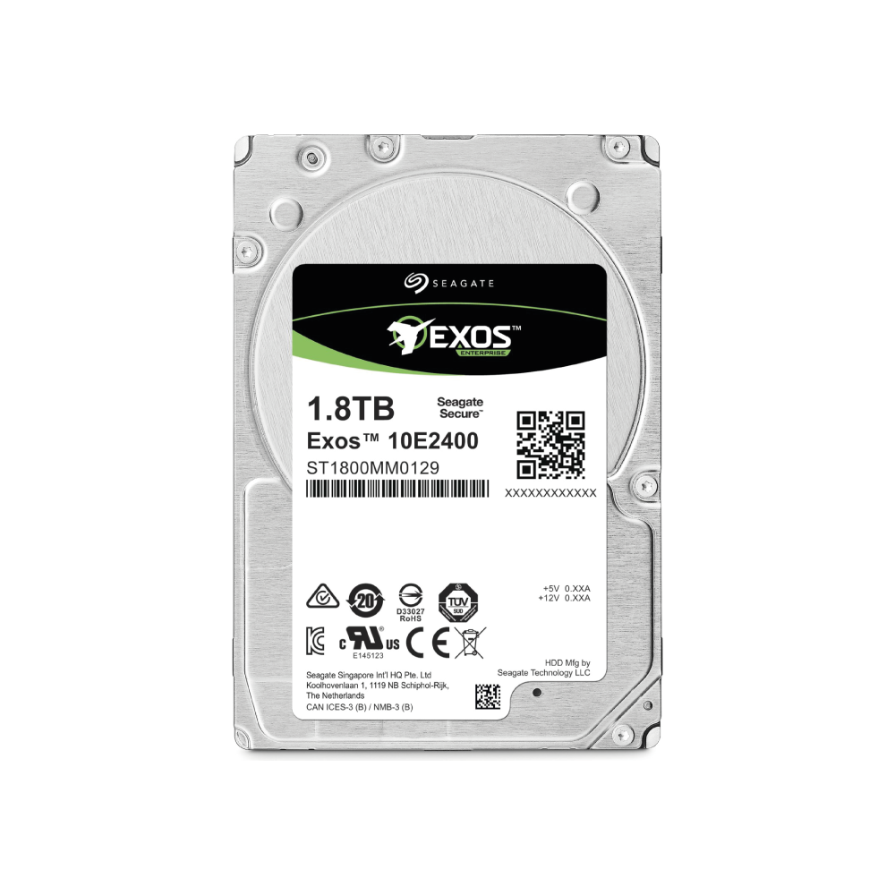 Seagate Exos 10E2400 1,8TB Interne Festplatte ST1800MM0129 2,5 Zoll HDD SAS