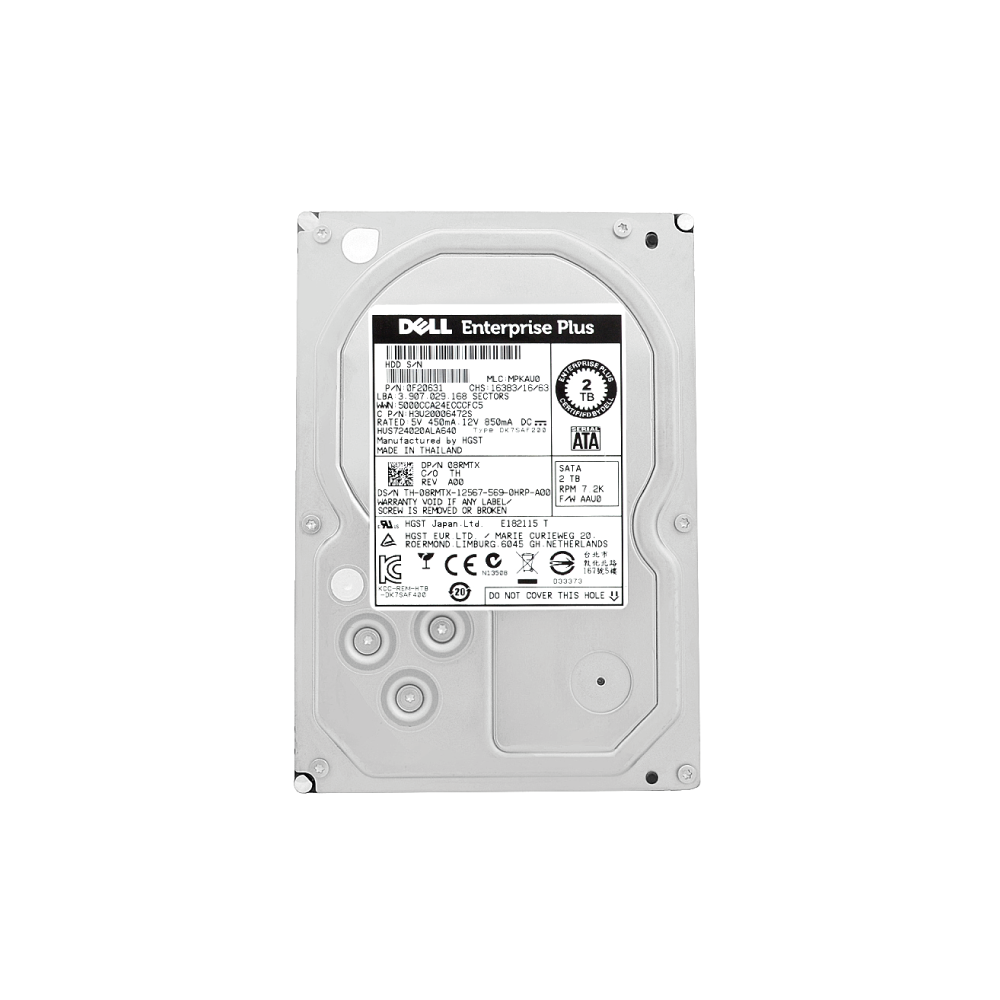 Dell HGST Ultrastar7K4000 2TB Interne Festplatte HUS724020ALA640 3,5 Zoll HDD