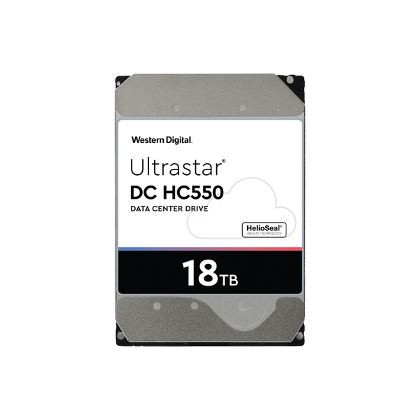 WD HGST Ultrastar DC HC550 18TB Interne Festplatte WUH721818ALE6L4 3,5 Zoll HDD