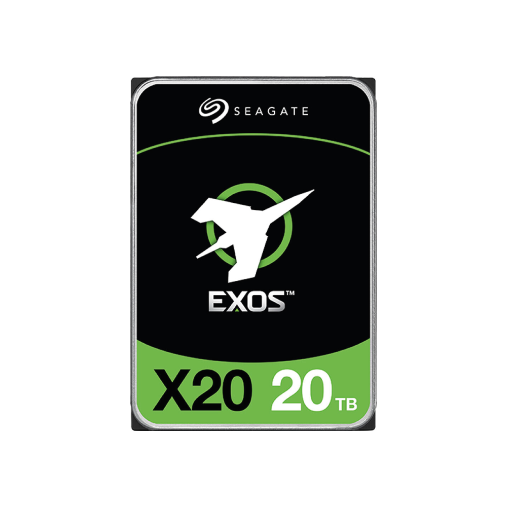 Seagate Exos X20 20TB Interne Festplatte ST20000NM007D 3,5 Zoll HDD SATA 6Gb/s