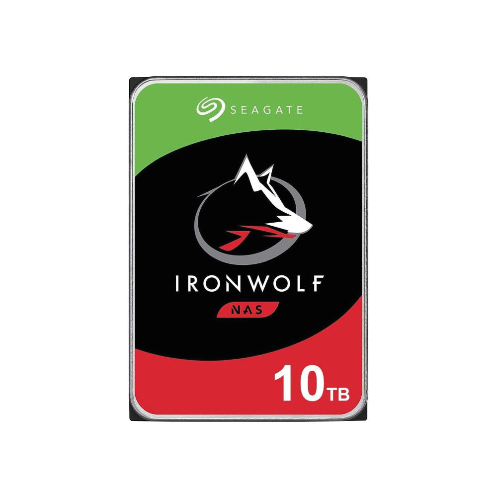 Seagate Ironwolf 10TB Interne NAS Festplatte ST10000VN000 3,5 Zoll HDD SATA3