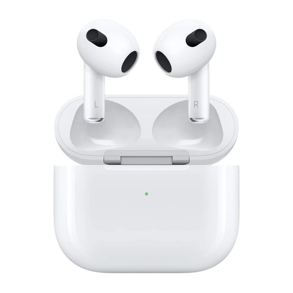 Apple AirPods 3. Generation 2022 mit Lightning Charging Case Kopfhörer - weiß