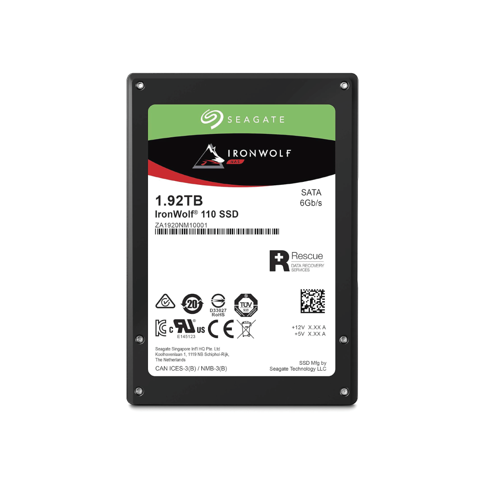 Seagate IronWolf 110 1,92 TB Interne SSD ZA1920NM10001 2,5 Zoll SATA 560Mb/s