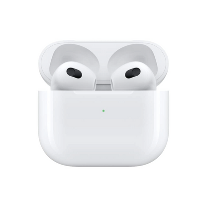 Apple AirPods 3. Generation 2022 mit Lightning Charging Case Kopfhörer - weiß
