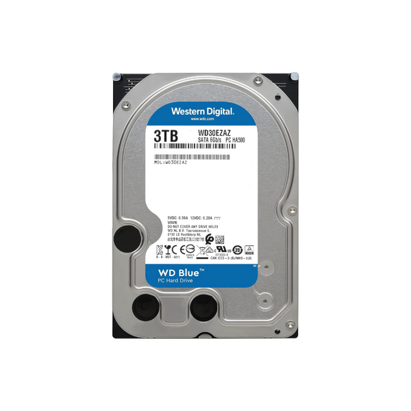 Western Digital Blue 3TB Interne Festplatte WD30EZAZ 3,5 Zoll HDD SATA3 5400RPM