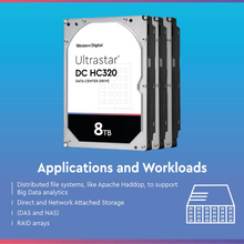 WD HGST Ultrastar DC HC320 8TB Interne Festplatte HUS728T8TALE6L4 HDD SATA3