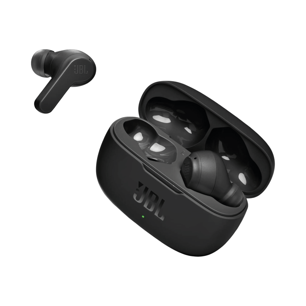JBL Wave 200 TWS True-Wireless In-Ear Bluetooth-Kopfhörer mit Mikrofon - schwarz