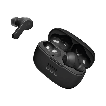 JBL Wave 200 TWS True-Wireless In-Ear Bluetooth-Kopfhörer mit Mikrofon - schwarz