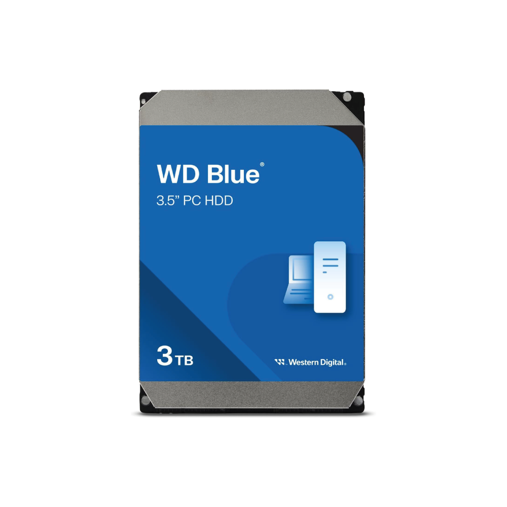 Western Digital WD Blue 3TB Interne Festplatte WD30EZAX 3,5 Zoll HDD SATA3 256MB
