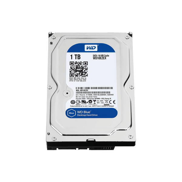Western Digital Blue 1TB Interne Festplatte WD10EZEX 3,5 Zoll HDD SATA3 7200RPM