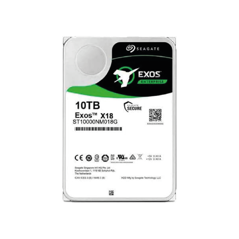 Seagate Exos X18 10TB Interne Server Festplatte ST10000NM018G 3,5 Zoll HDD SATA3
