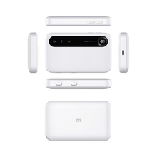 ZTE U50 Mobiler Router Hotspot 5G WiFi mit SIM-Steckplatz bis zu 32 Geräte  Weiß