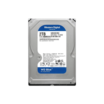 Western Digital WD Blue 2TB Interne Festplatte WD20EZBX 3,5 Zoll HDD SATA3 256MB