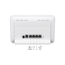 HUAWEI B636-336 Router 4G CPE 5 LTE WLAN 400 Mbit/s WiFi6 - weiß