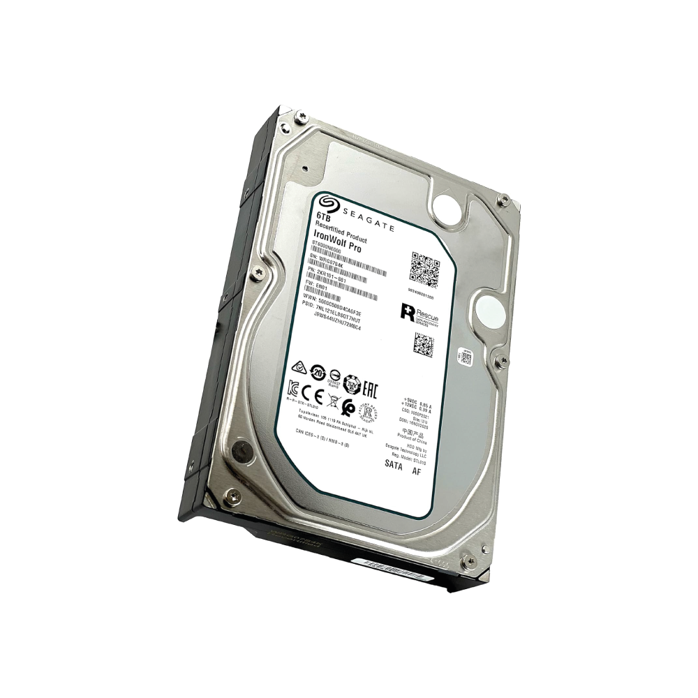 Seagate IronWolf Pro 6TB Interne NAS Festplatte ST6000NE000 3,5 Zoll HDD SATA3