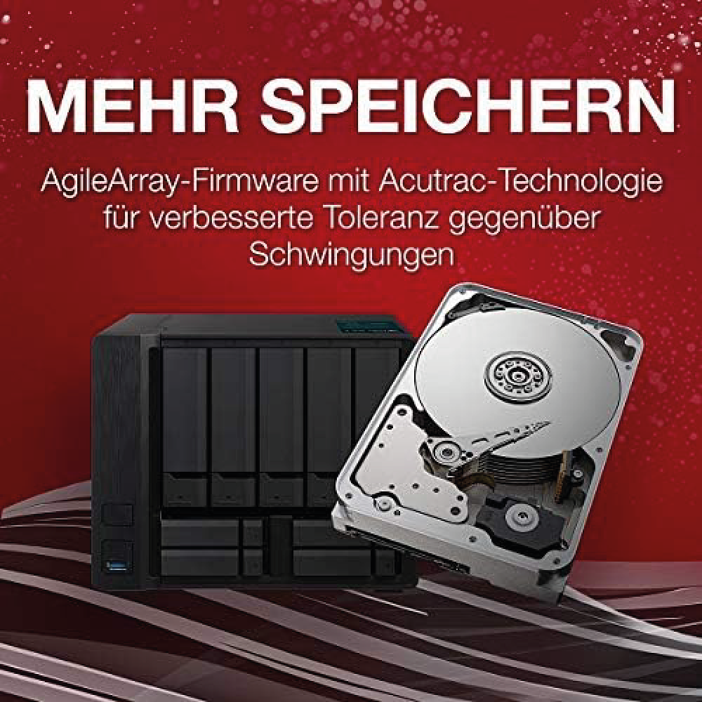 Seagate IronWolf Pro 20TB Interne Festplatte ST20000NT001 3,5 Zoll HDD SATA3