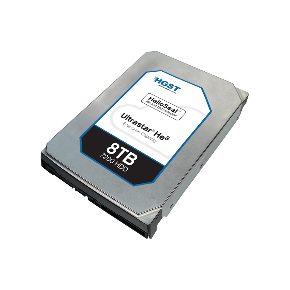 WD HGST Ultrastar He8 8TB Internal Hard Drive HUH728080ALE604 3.5 inch HDD SATA3