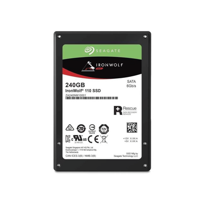 Seagate IronWolf 110 240 GB Interne SSD ZA240NM10001 2,5 Zoll SATA 6Gb/s 560Mb/s
