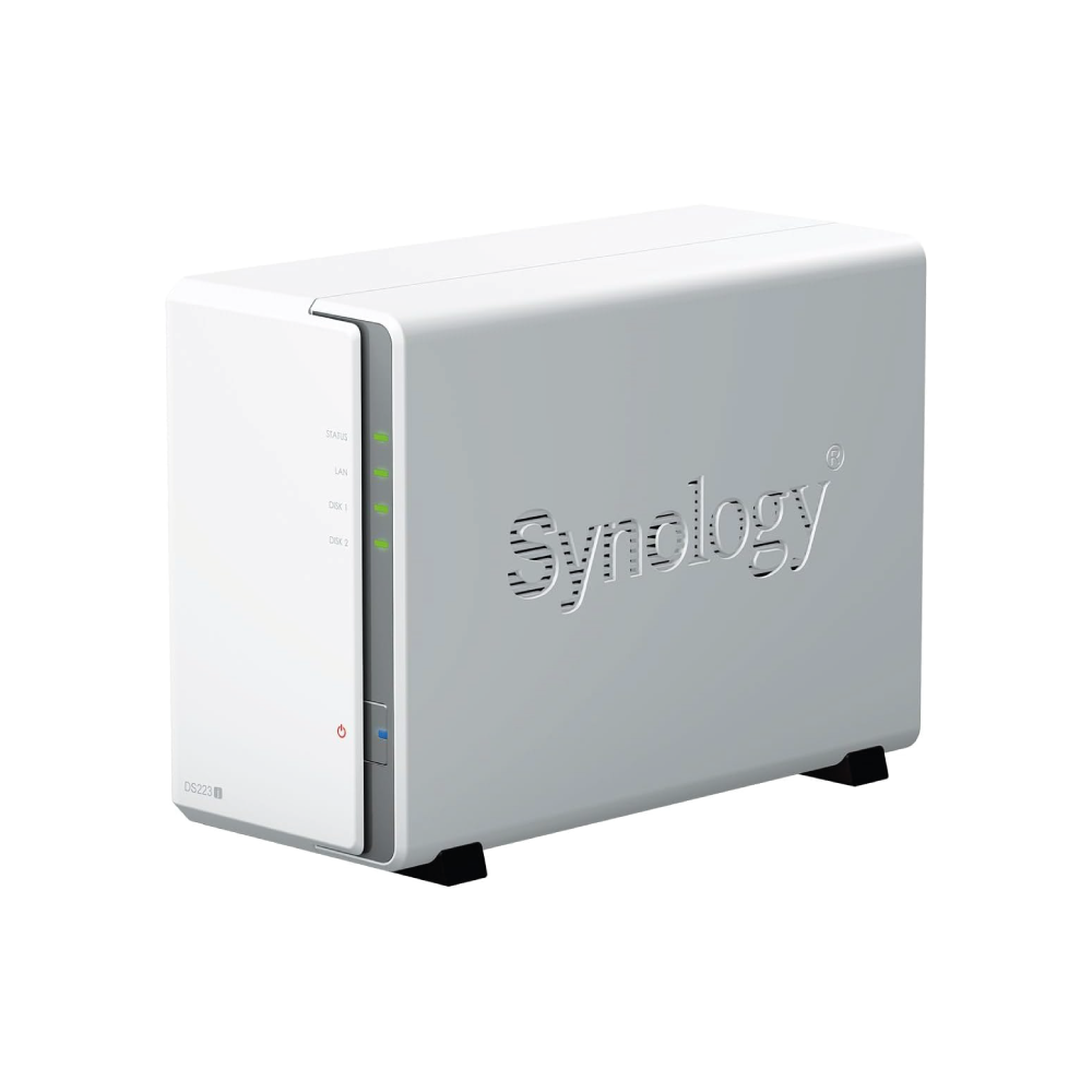 Synology DS223J Diskstation 2bay NAS Server System 4TB/6TB/8TB vorinstalliert