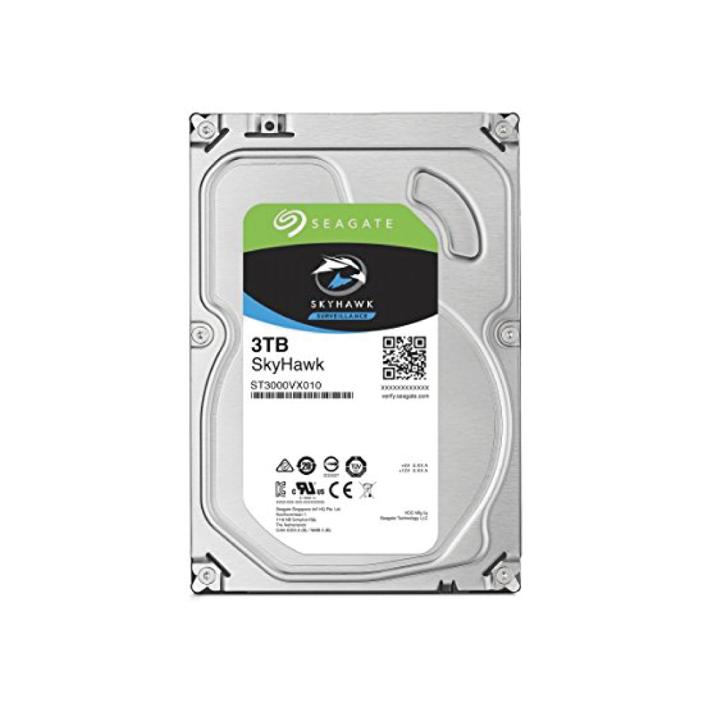 Seagate SkyHawk 3TB Interne Festplatte ST3000VX009 3,5 Zoll HDD SATA 6Gb/s