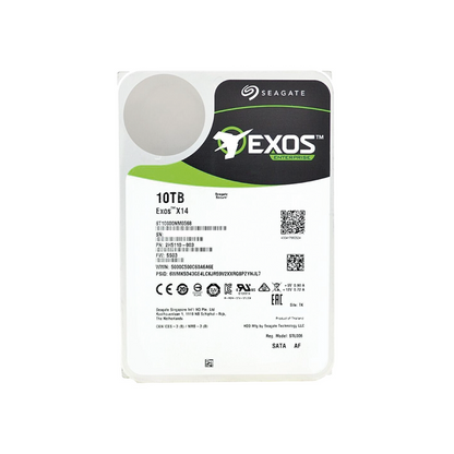 Seagate Exos X X14 10TB, 512e/4Kn, SATA 6Gb/s (ST10000NM0568)
